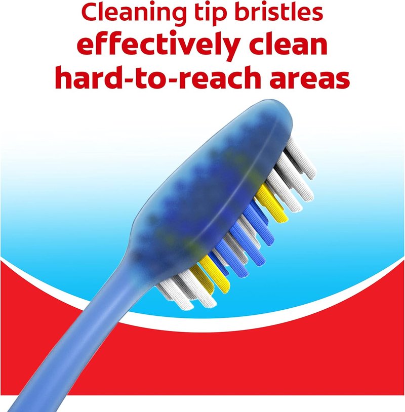 Colgate Extra Clean Toothbrush - Soft Bristles for Gentle Cleaning | Ideal for Adults