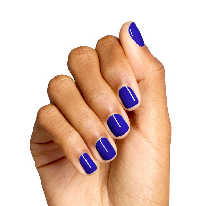 OPI Nail Lacquer Catch a Wave of Happiness | Semi-Sheer Bright Navy-Blue Crème Chip Resistant Nail Polish | Trip to the Brite Side | Summer 2026 Collection
