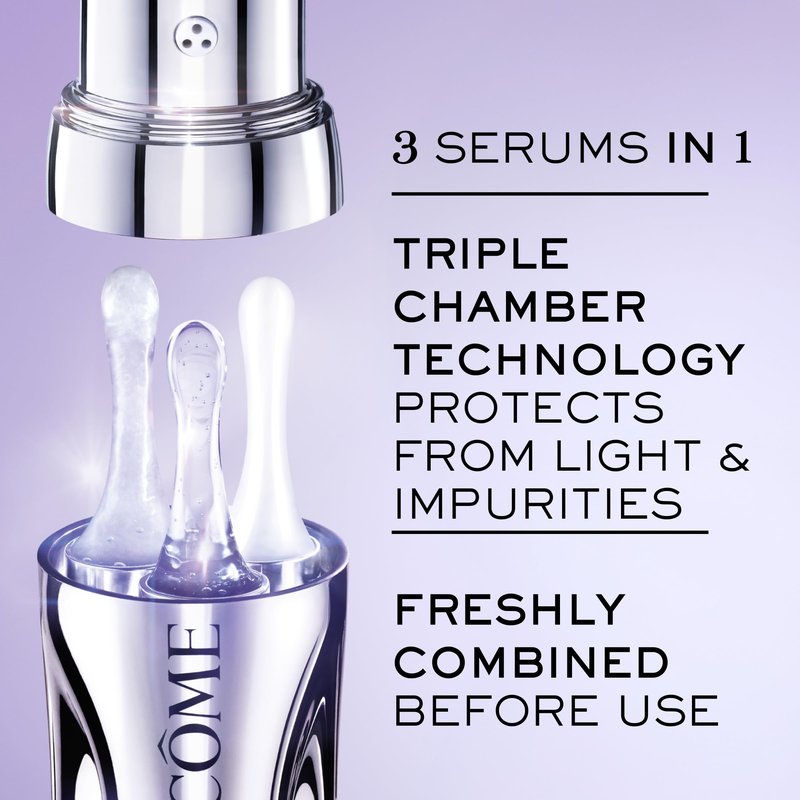 Lancôme Rénergie C.R.x. Triple Serum Retinol - Anti-Aging Serum With Pure Retinol, Pure Vitamin C, X-Peptide - Target Wrinkles and Pores - All Skin Types, including Sensitive 0.67 Fl. Oz.