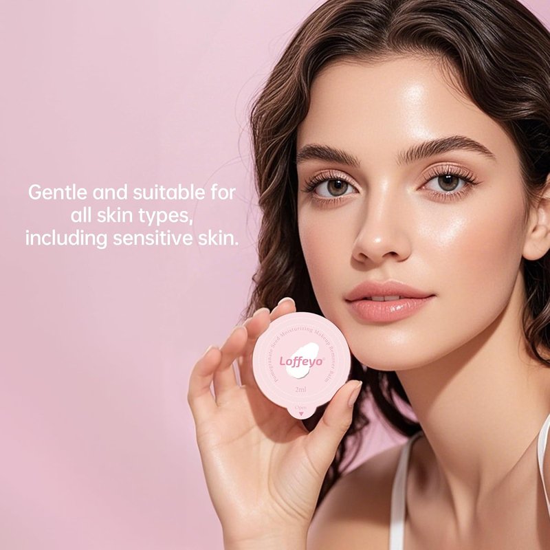 Cleansing Balm Pods - 30PCS Travel Size Makeup Remover with Pomegranate Extract | Gentle & Hydrating, Leak-Proof