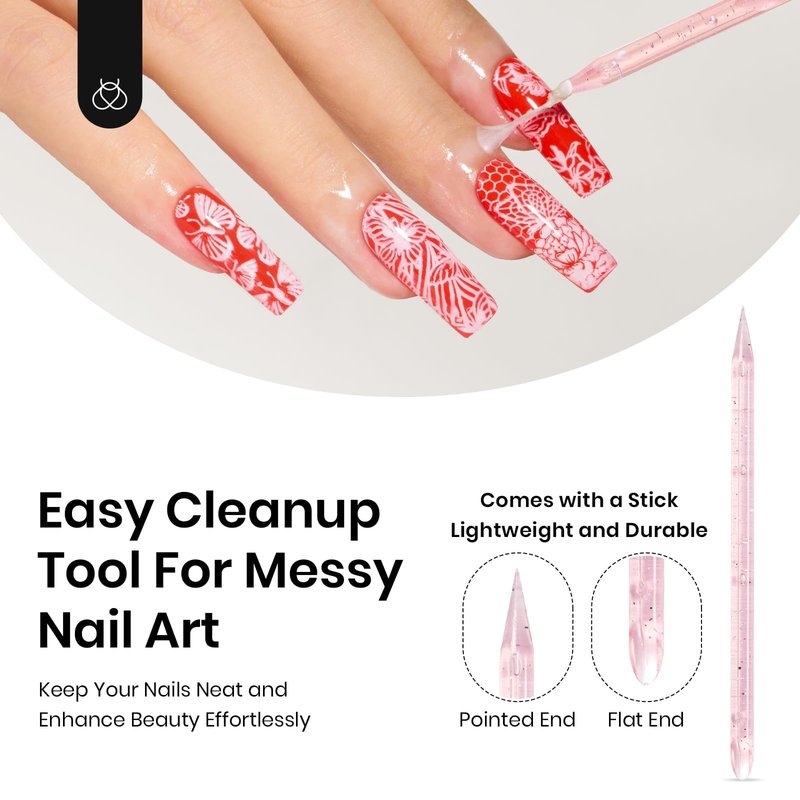Beetles Gel Polish Liquid Latex for Nails: 15ML Simple Peel off Cuticle Guard for Nail Polish Nail Art Liquid Latex Barrier Protector Manicure Cuticle Protectors with Stick Gifts for Women