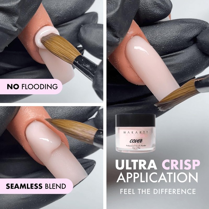 MakarttPro Acrylic Starter Kit for Beginners - Includes Pink & Clear Powder, High-Quality Acrylic Essentials Perfect for Aspiring Professional Nail Technicians