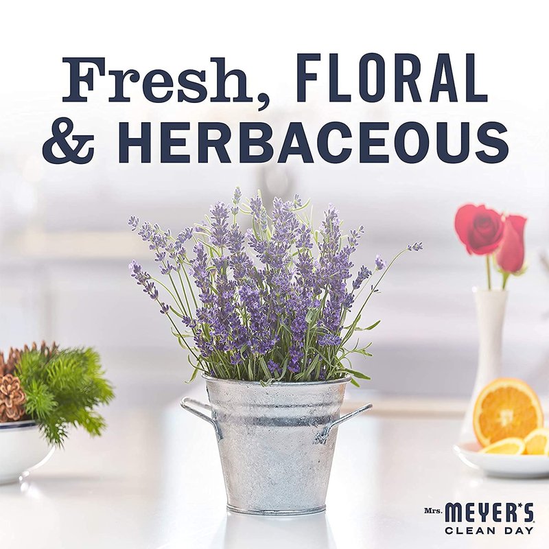 Mrs. Meyer's Hand Soap Refill, Made with Essential Oils, Lavender, 33 fl. oz (Pack of 3)