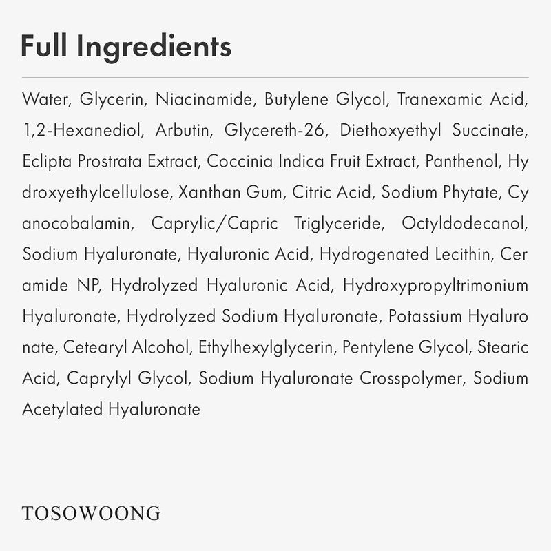 Niacinamide 10% + Tranexamic Acid 4% Serum - Hydrating TXA Facial Serum for Radiant Skin | 33ml