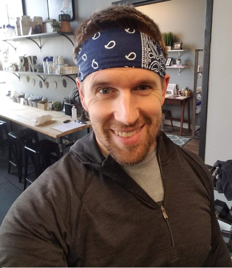 Kenz Laurenz Headbands Tie on Headband for Women Men Running Athletic Hair Head Band Elastic Sports, Basketball, Stetchy Yoga Workout Sweatbands Adjustable Non-Slip Moisture Wicking (Blue)