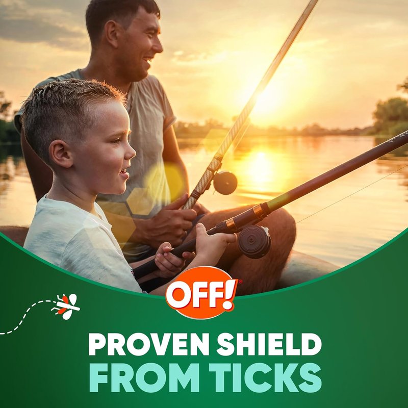 OFF! Deep Woods Mosquito Repellent Wipes - Long-Lasting Protection | 12 Individually Wrapped Wipes