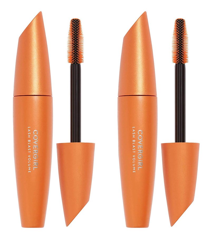 COVERGIRL Lash Blast Volume Mascara, Long-Wearing, Smudge-Proof, Cruelty Free - Black Brown (Pack of 2)