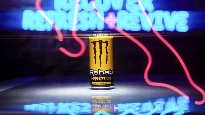 Monster Rehab Tea + Lemonade + Energy, Energy Drink 15.5 Ounce
