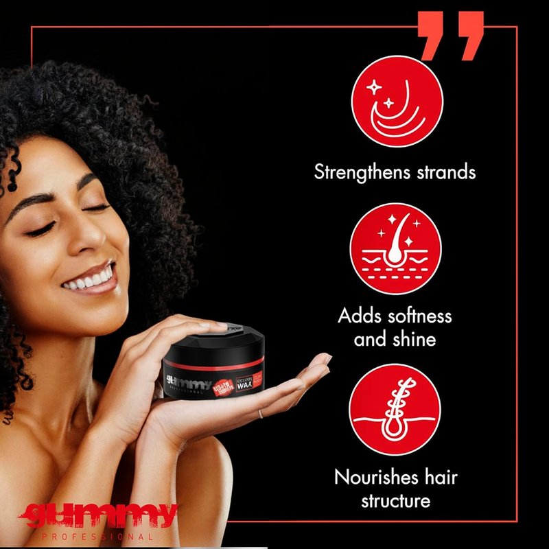 Professional Hair Styling Wax for Men - Ultra Hold Water-Based Pomade with Provitamin B5 & Keratin | 150ml