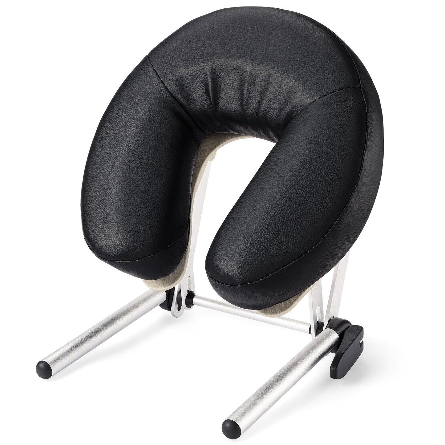 Udefineit Adjustable Massage Table Face Cradle & Pillow, SPA Massage Table/Bed/Chair Headrest Platform with Face Pillow, Massage Home Mattress Top Massage Kit Head Face Rest Support & Face Cushion