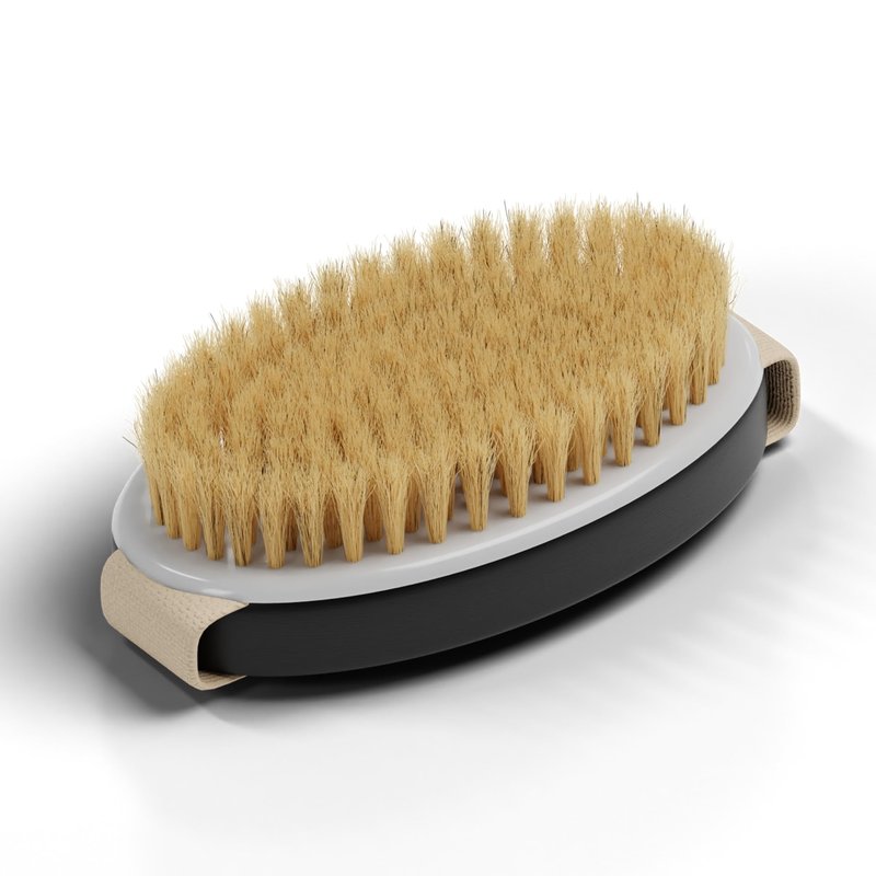 Bearback Dry Brushing Body Brush. Natural Bristle Exfoliating Brush. Smooth Skin | Cellulite Treatment | Lymphatic Drainage | Blood Circulation. Fits Original Bearback Handle. American Small Business