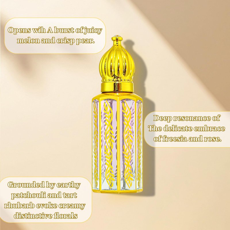 MR.A 3Pack Arabian Perfume for Women, Arabic Long Lasting Roll On Parfum Oils Gift Set, Luxury Arab Parfume Oil for Women Travel Mini Size, Eau de Parfum Parfume, Arabe Roller ball Pheromone Perfume
