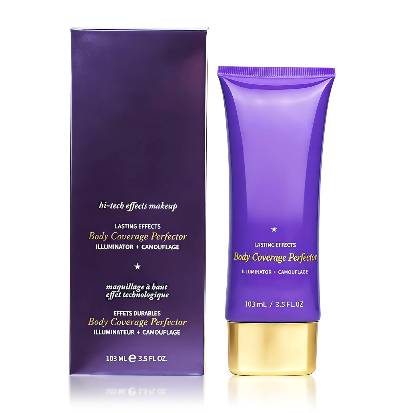 Skiennix Tattoo Cover Up Makeup - Waterproof Body Coverage Perfector for Scars & Bruises, 3.5oz Bronze Radiance