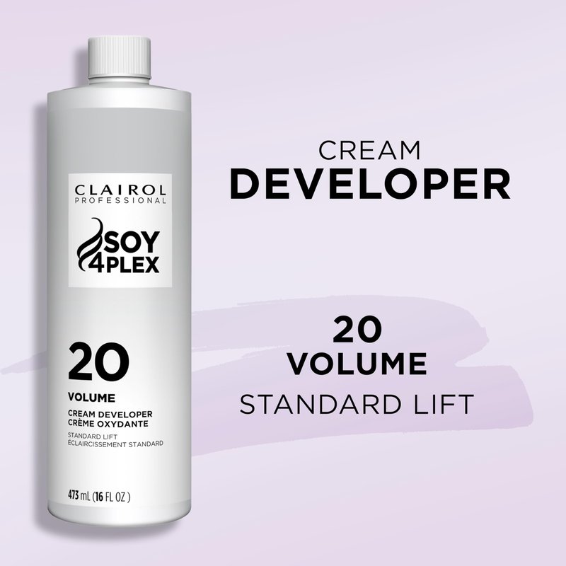 Clairol Professional Crème Permanente 20 volume Hair Developer, 16 oz. - Packaging May Vary