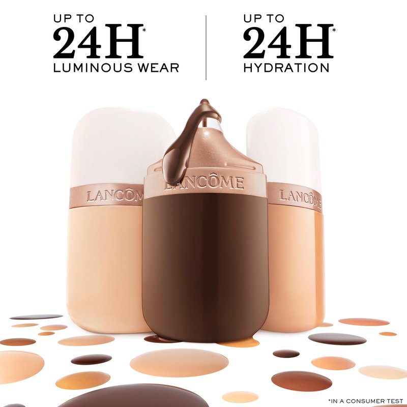 Lancôme Idôle 3 Serum Supertint Skin Tint - Dewy, Even tone with Niacinamide and Hyaluronic Acid for 24HR - Sheer to Buildable Coverage - Shade 24W
