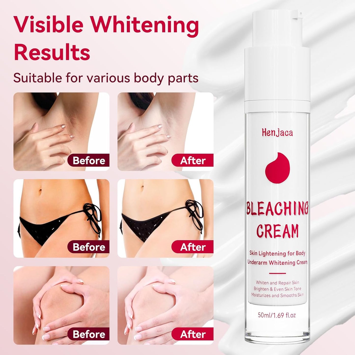 Skin Bleaching Cream | Dark Spot Remover with Vitamin C for Even Skin Tone - Hydrating & Smooth Finish