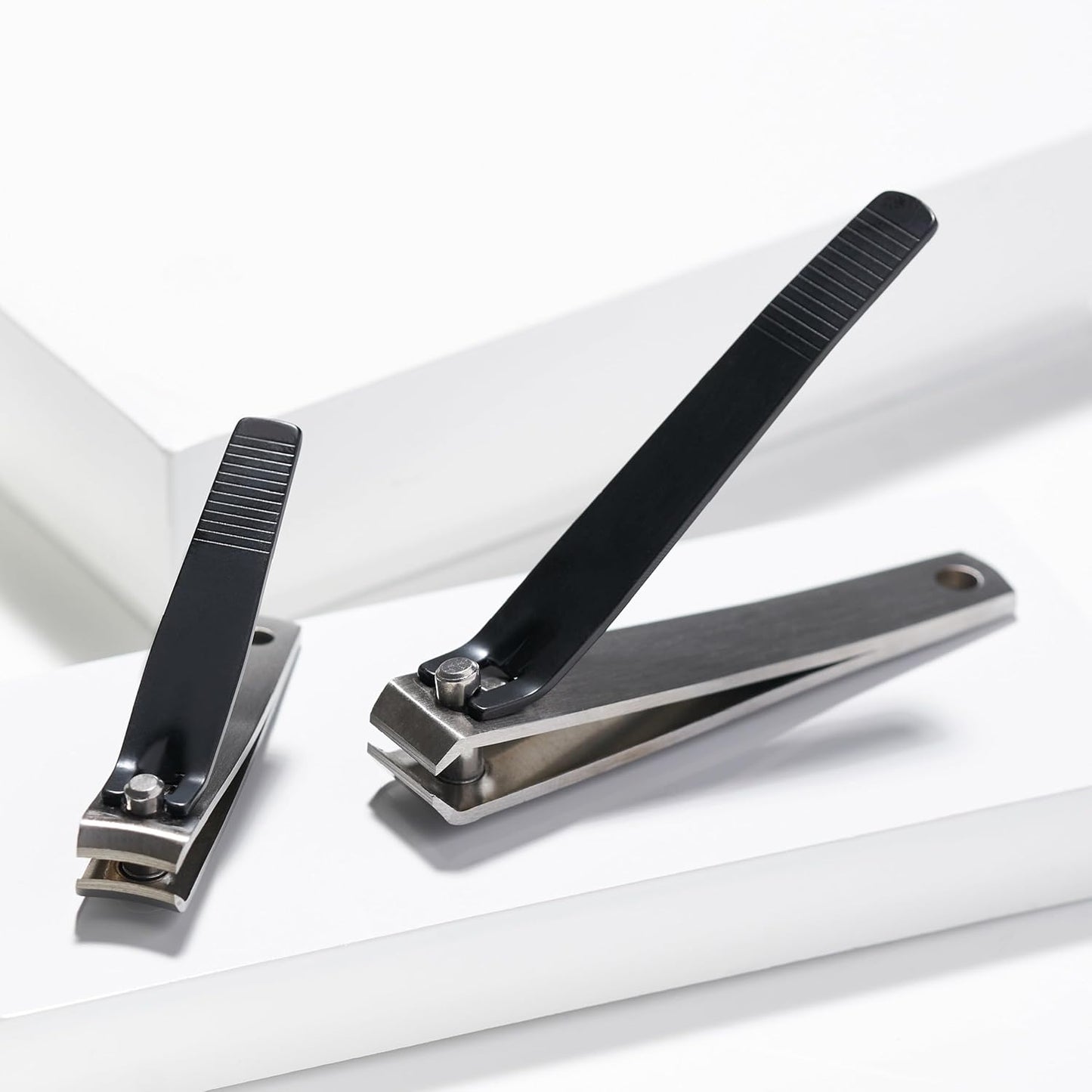 Tweezerman Stainless Steel Nail Clipper Set - Precision Fingernail & Toenail Care Tools