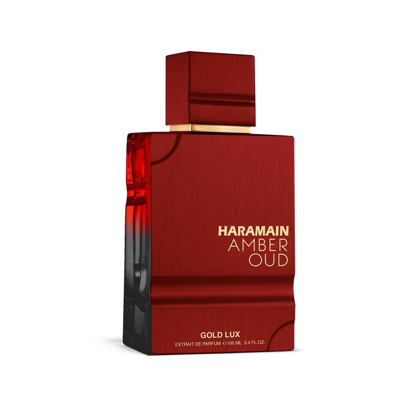 Al Haramain Amber Oud - Gold Lux - Warm Perfume for Men and Women - Women's and Men's Cologne - Spicy Perfume with Saffron and Woody - 3.4 oz