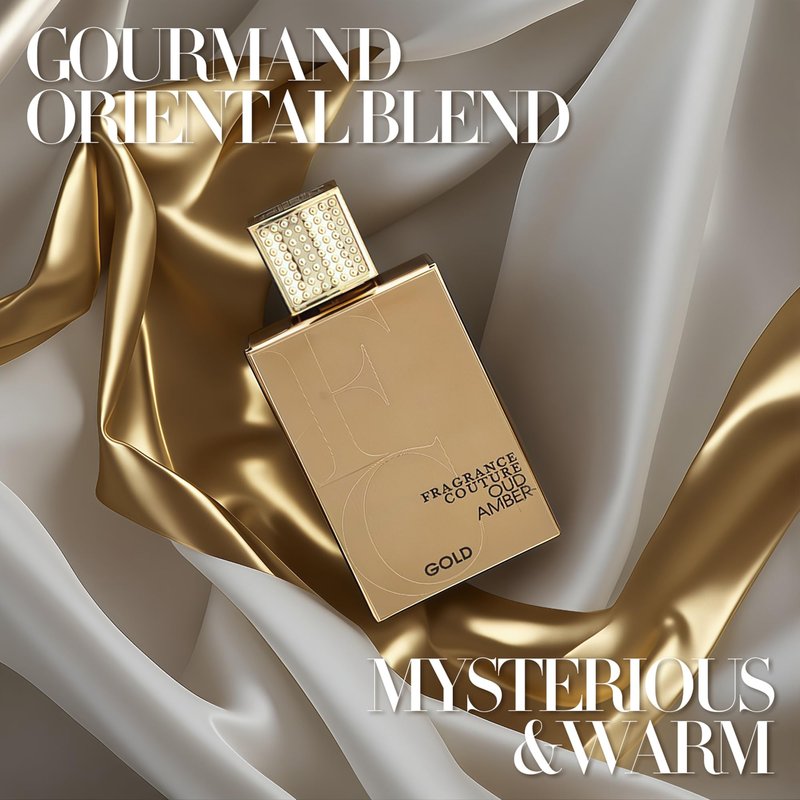 AFLUXE Men/Women Cologne Oud Amber Gold Unisex Perfume 100ml Eau de Parfum - Bold Spicy Amber,Musk & Myrrh Scent for Women & Men Daily Use