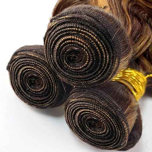 30 32 34 Inch Color 27 Bundles Human Hair Blonde Body Wave Bundle Highlight 3 Bundles Brazilian Virgin Hair Extensions