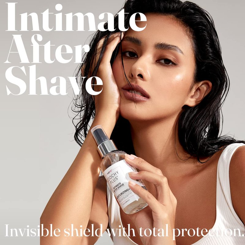 IntiMD COOCHY Intimate After Shave Protection Moisturizer Plus By : Delicate Soothing Mist For The Pubic Area & Armpits – Antioxidant Formula For Razor Burns, Itchiness & Ingrown Hairs