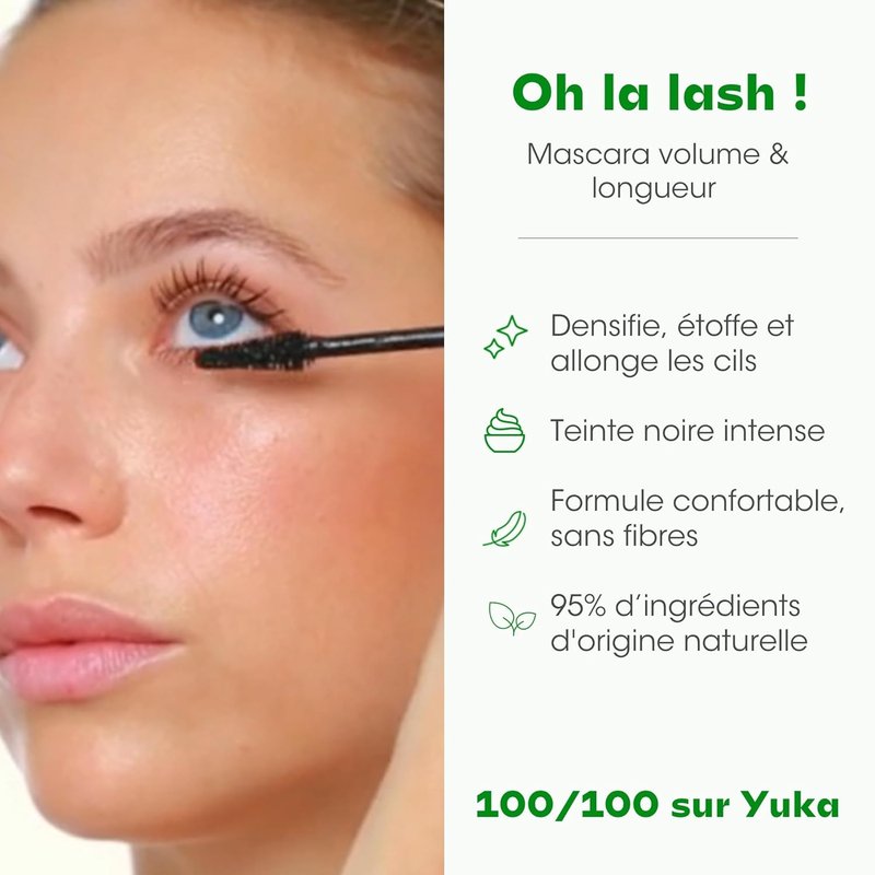 Magnifaik Oh La Lash! Mascara - Volume & Length for All Skin Tones - Vegan Formula - 0.3 oz