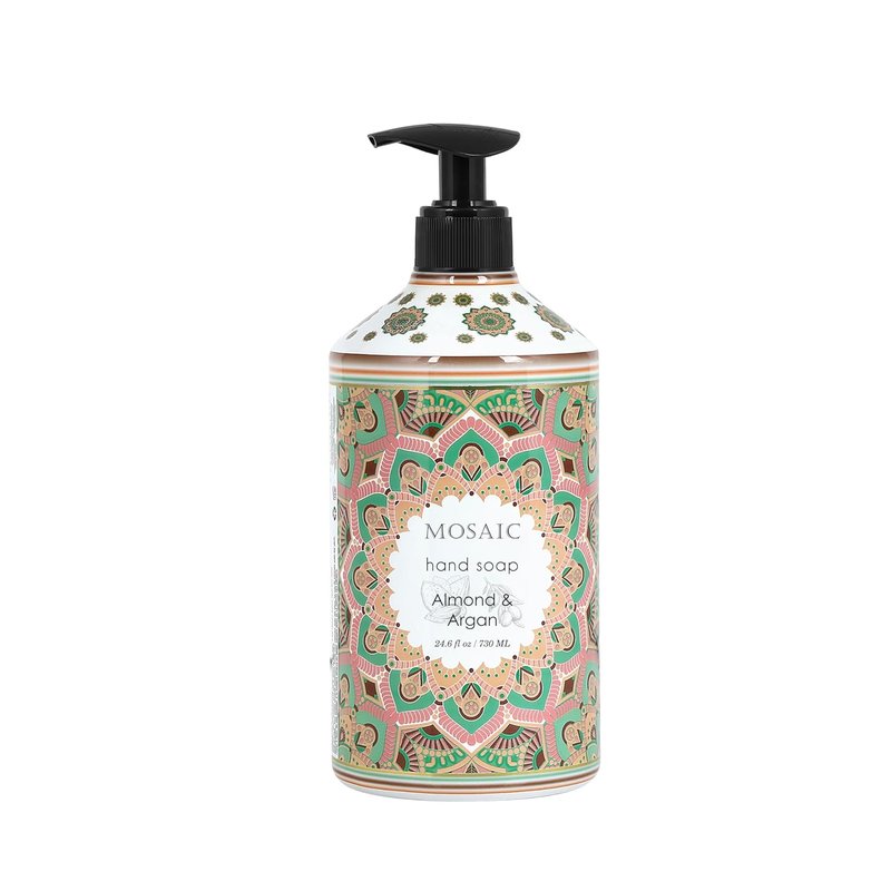 Anatolia Daphne Liquid Hand Soap Gift Set - Lavender, Almond & Argan, Peppermint & Eucalyptus, Chamomile | 4 x 24.6 Fl Oz Bottles