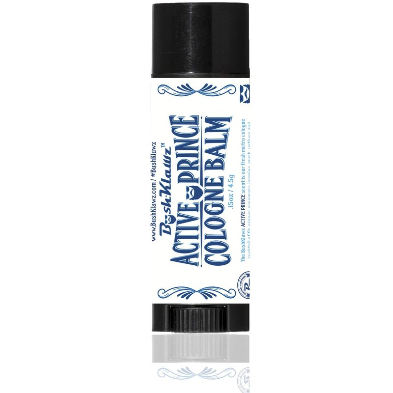 Active Prince Travel Solid Cologne Balm Refreshing Metro Scent for Active Men Alcohol Free