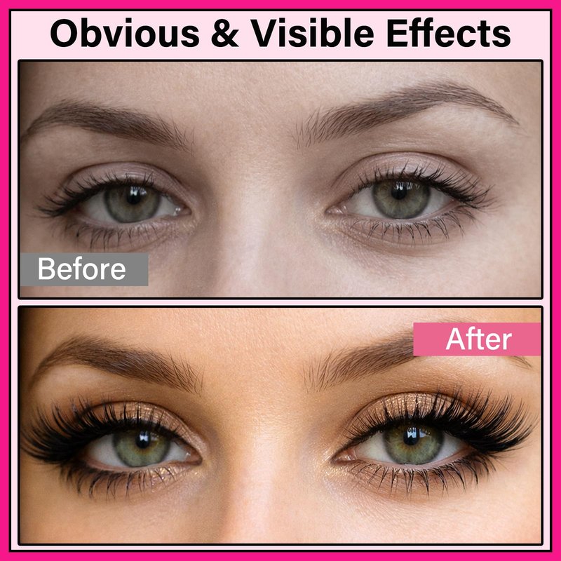Magnetic Eyelashes with Applicator - Natural Look, No Glue or Eyeliner Needed, Lightweight & Waterproof Reusable False Lashes for Beginners