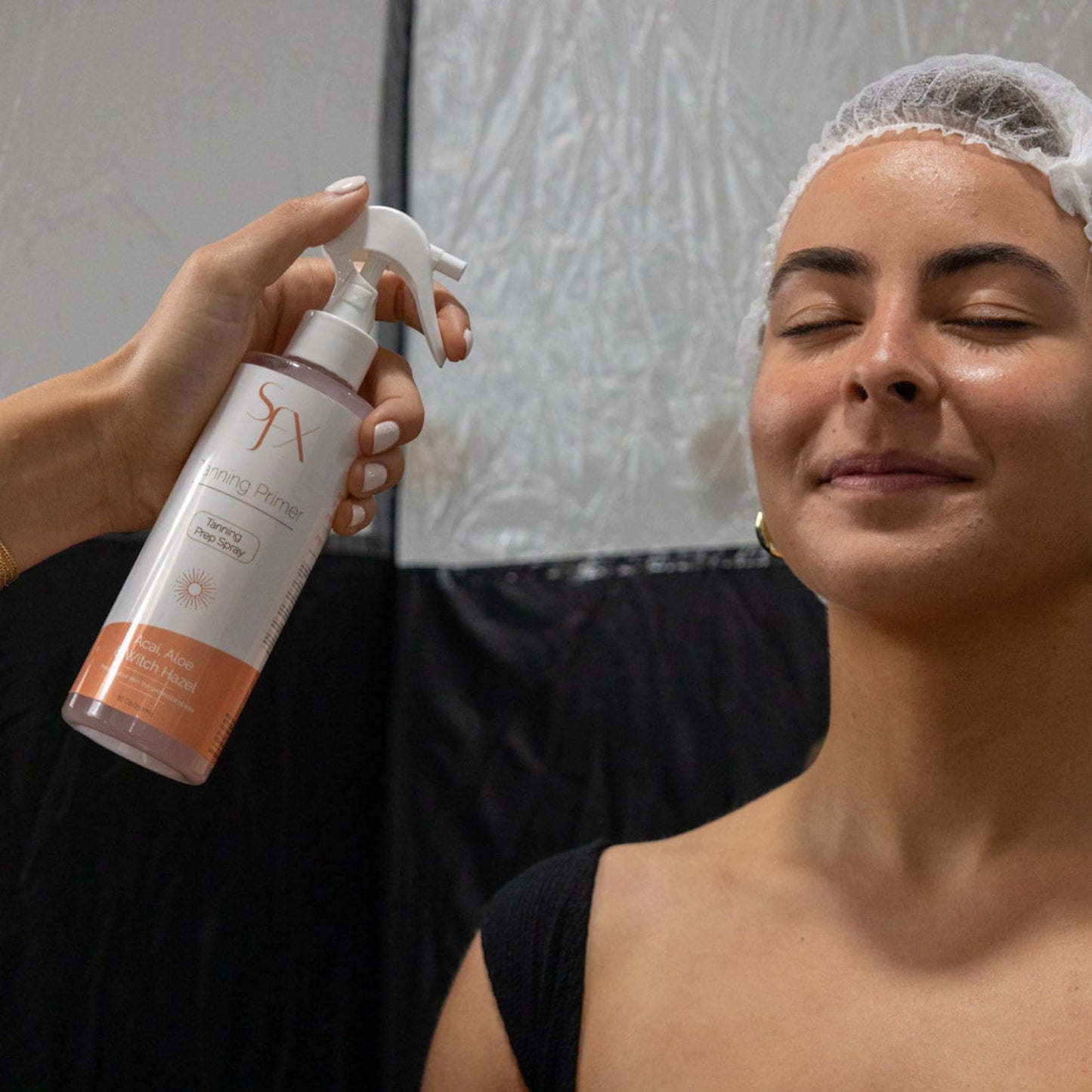 SunFX Professonal Tanning pH Balancing Prep Spray | Nutrient-Enriched, Balanced Toner | Infused with Acai, Aloe & Witch Hazel. 8 fl oz