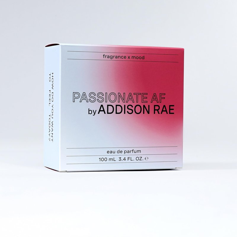 Addison Rae Fragrance Passionate - Body Spray for Women, Vanilla Perfumes for Women - Long-Lasting, Vegan - Lychee, Apricot, Jasmine - 3.4 oz