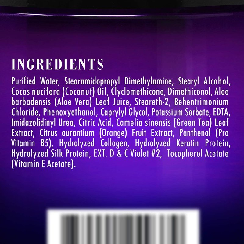 Botanic Hearth Purple Hair Mask | For Blonde, Silver And Gray Hair, Sulfate & Paraben Free | 8 Fl Oz