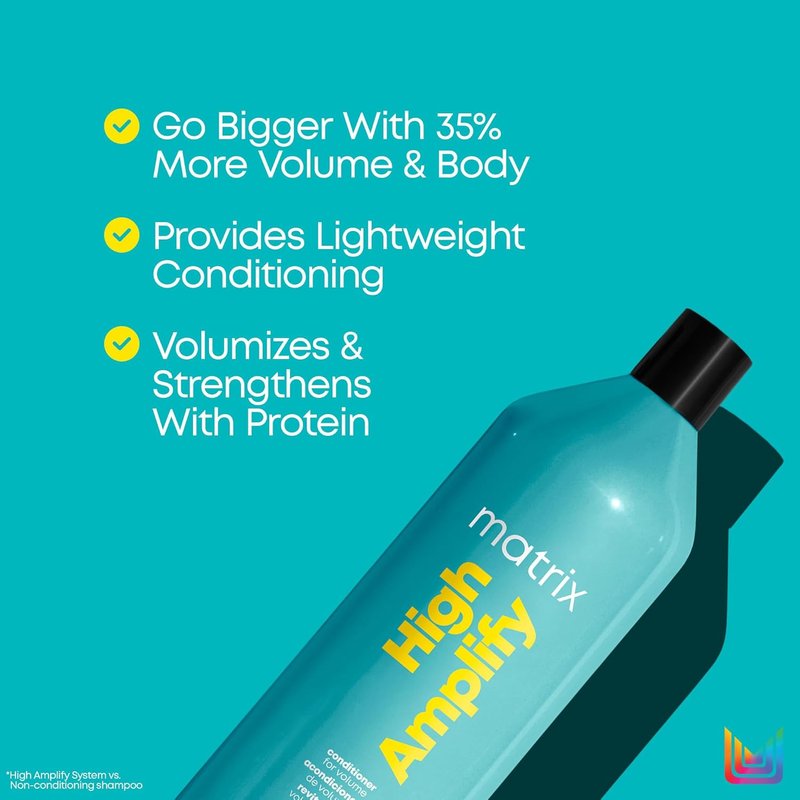 Matrix High Amplify Volumizing Conditioner - Instant Lift & Lasting Volume for Fine Hair