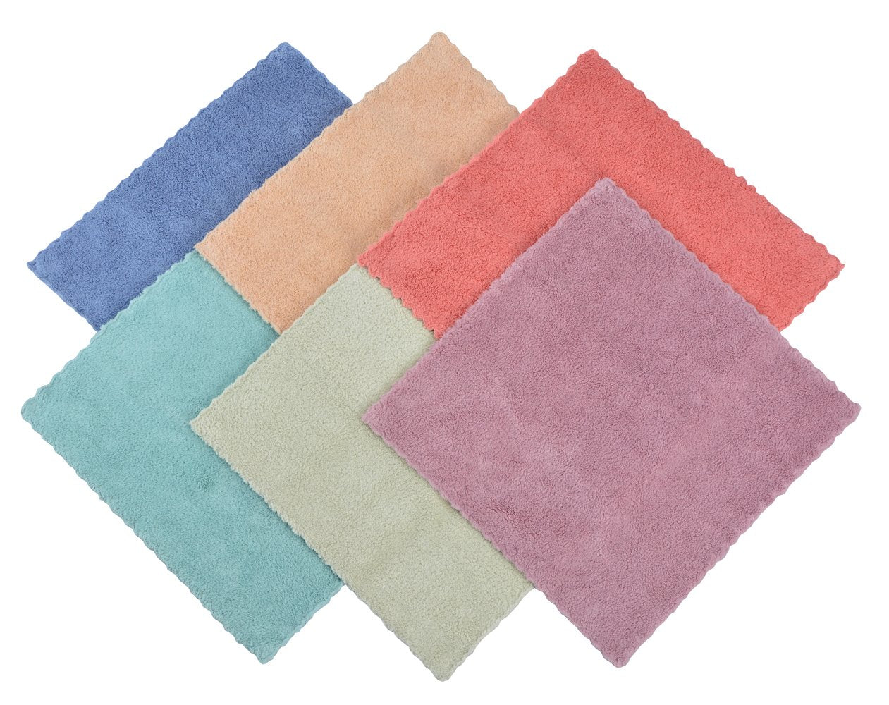 HOPESHINE Face Makeup Remover Cloths Wash Cloth for Face Towels Facial Cleaning Wipes Reusable Soft for Sensitive Skin Erase Mascara, Eyeliner, Foundation, Lipstick with Just Water 12 inch X 12 inch