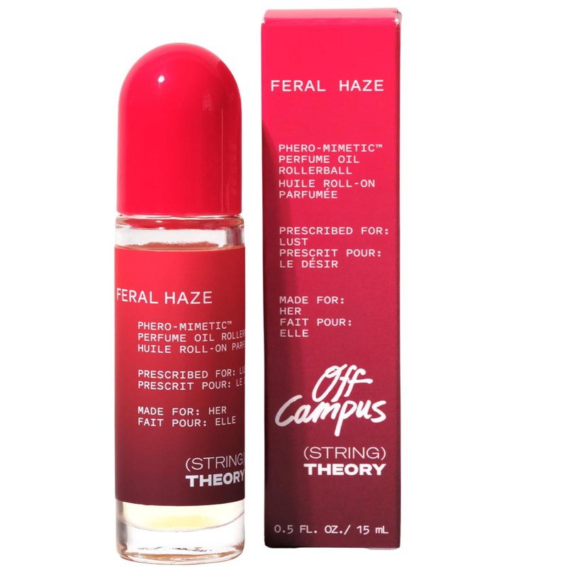 Hannah Women's Pheromone Roll-On Perfume Oil | Spicy Sweet Vanilla Amber & Dark Rum - Lasts 3 Hours