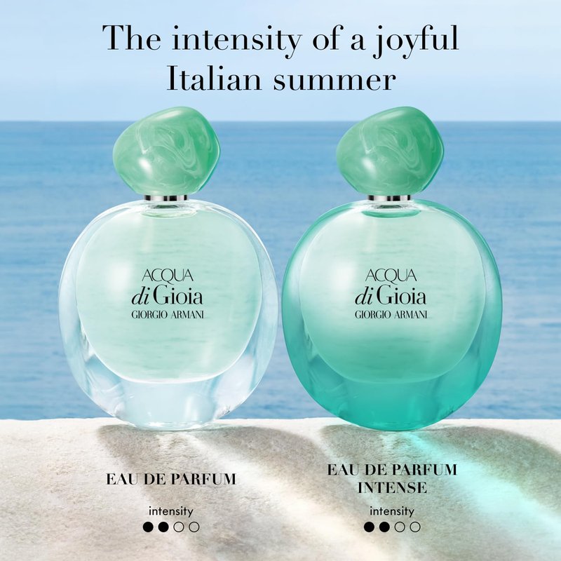 Acqua Di Gioia Eau de Parfum Intense - Floral Citrus Women's Fragrance | Bergamot, Red Fruits & Cedarwood Notes