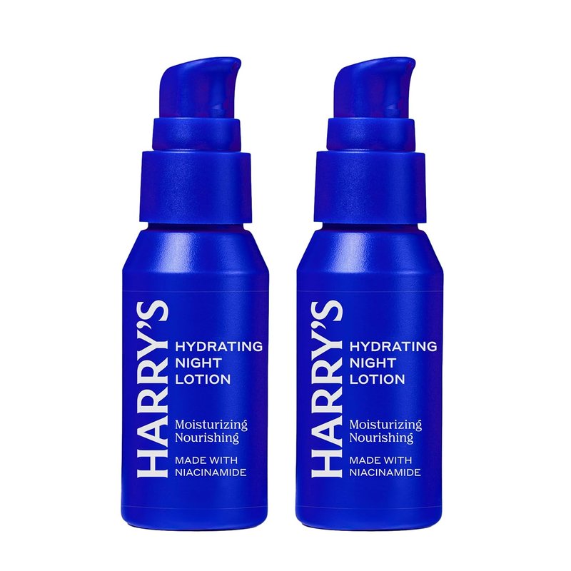 Hydrating Night Lotion - Lightweight Face Moisturizer for All Skin Types | 1.7 Fl Oz, 2 Pack