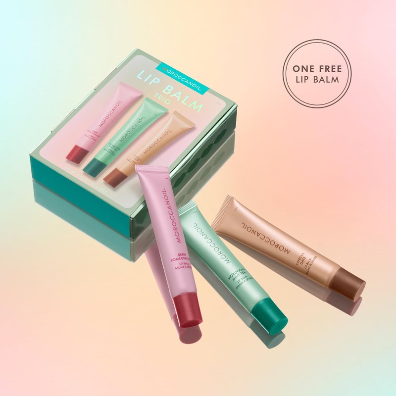Moroccanoil Lip Balm Trio Kit