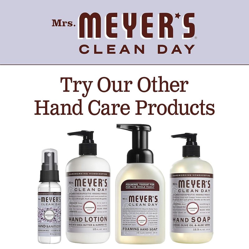 Mrs. Meyer's Clean Day Hand Soap Refill, Lavender, 33 Fl oz (Pack of 2)