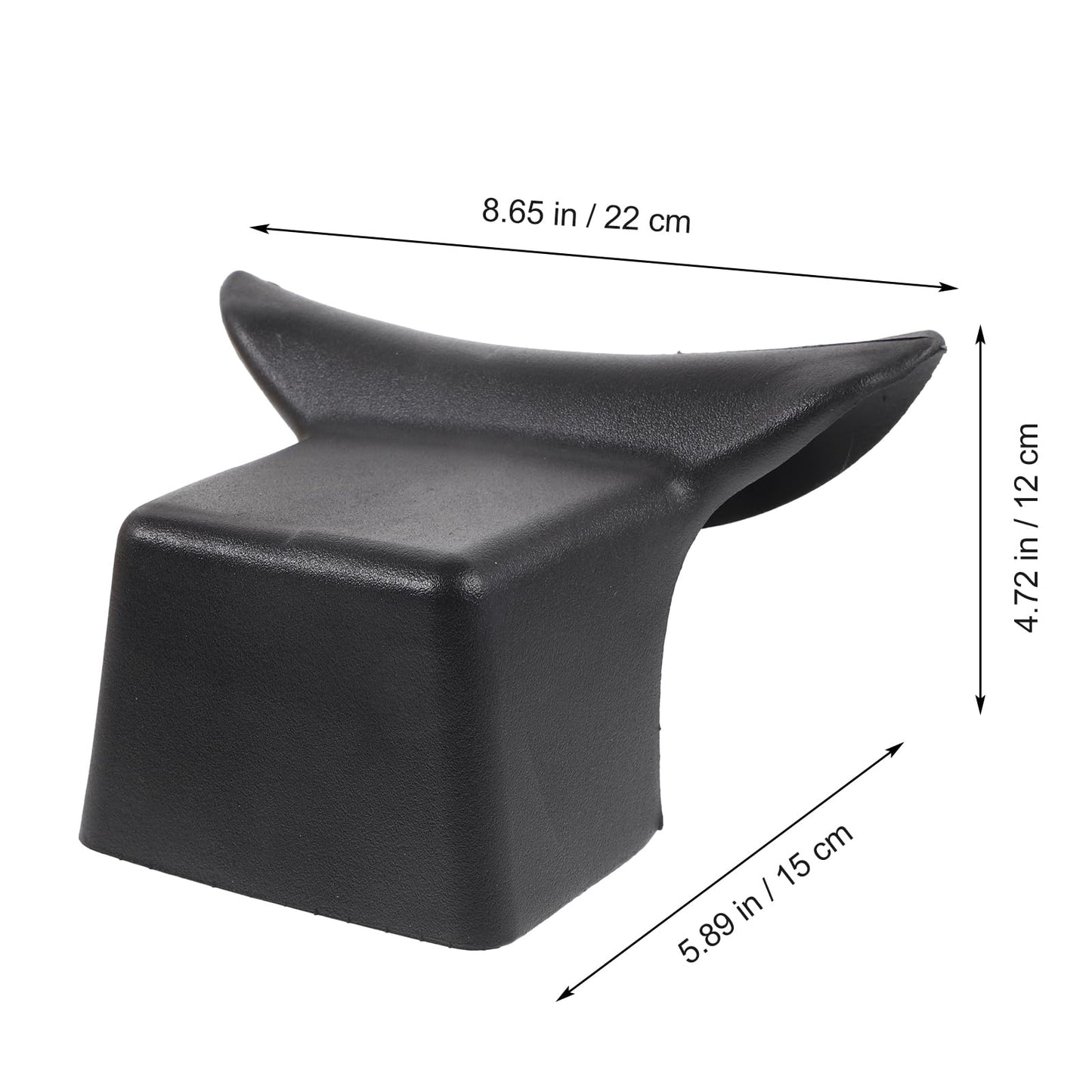 Healvian Shampoo Bed Pillow for Salon Hair Washing Waterproof Neck Cushion 8.66X5.90X4.72 Inch Soft Hair Wash Bowl Pad Comfortable Neck Support for Spa and Salon Use