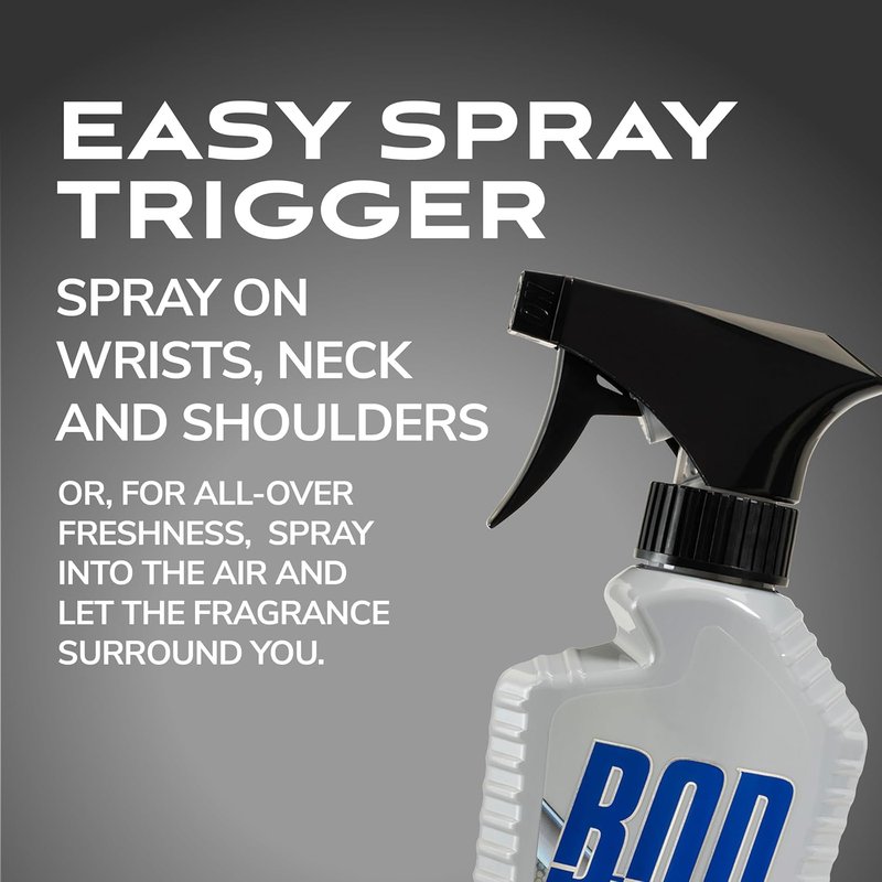 BOD Man Fragrance Body Spray - Iconic Scent | 8 fl oz Long-Lasting Freshness