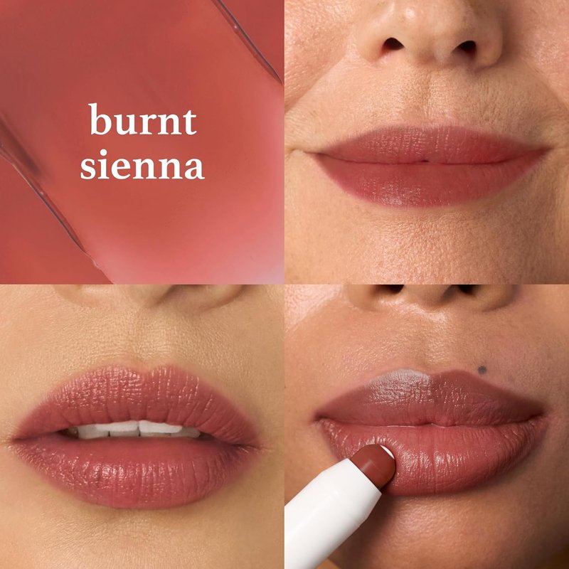 Julep Tinted Lip Balm - Buildable Color in Burnt Sienna | Hydrating, Antioxidant-Rich, Vegan Formula