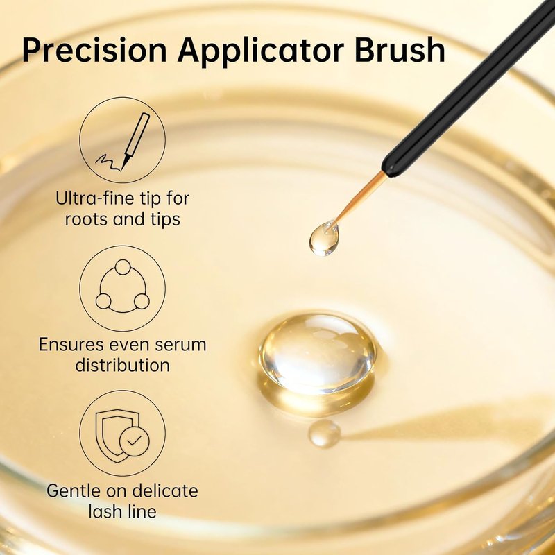 Skiennix Lash Serum - Natural Vegan Eyelash Growth Treatment for Longer, Thicker Lashes | 3ml