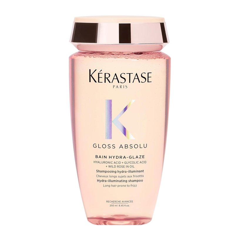Kerastase Gloss Absolu Shampoo - High-Shine Anti-Frizz Formula for Glossy, Bouncy Hair