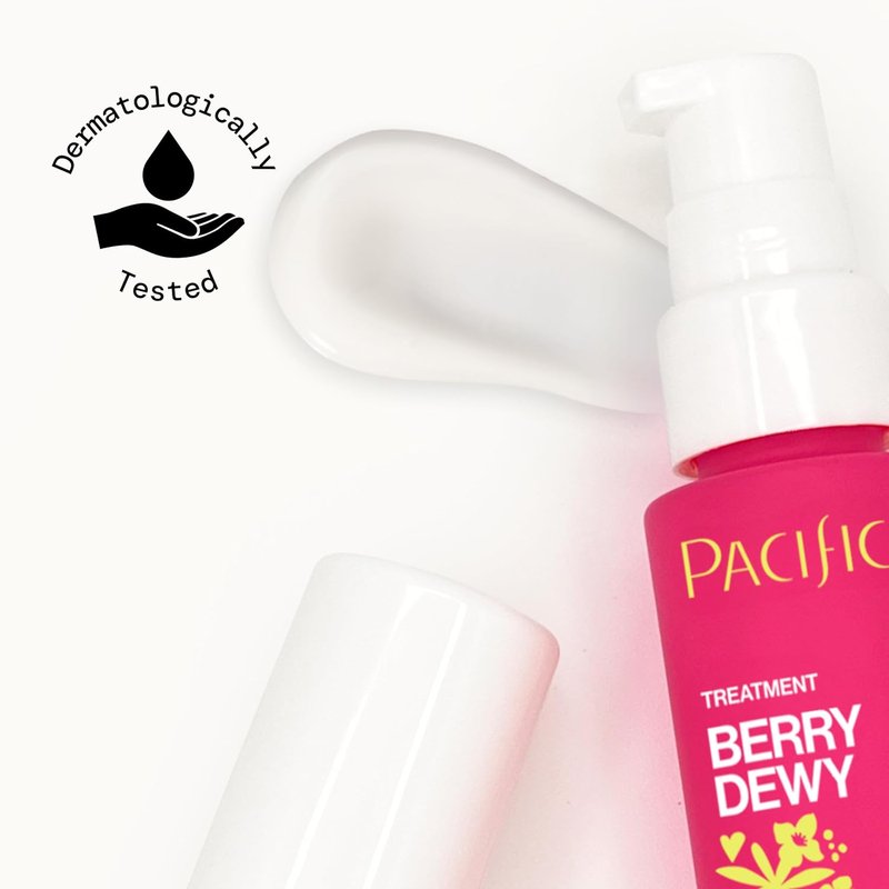 Pacifica Berry Dewy Barrier Serum | Ceramide & Niacinamide Face Serum with Snow Mushroom | Lightweight Gel Texture