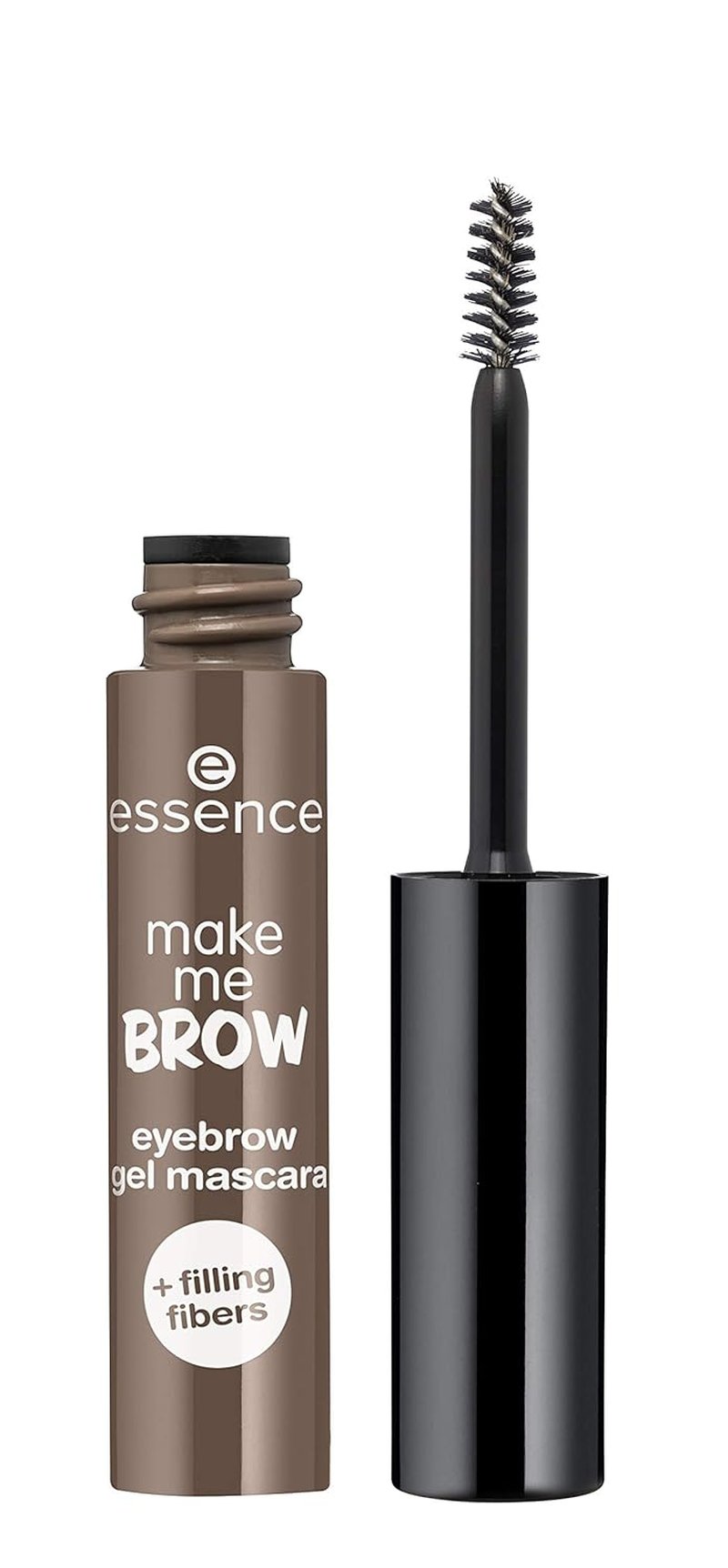 Essence | 3-Pack Make Me Brow Eyebrow Gel Mascara | Fiber-Infused for Filling & Sculpting | Vegan & Cruelty-Free (02 | Browny Brows)