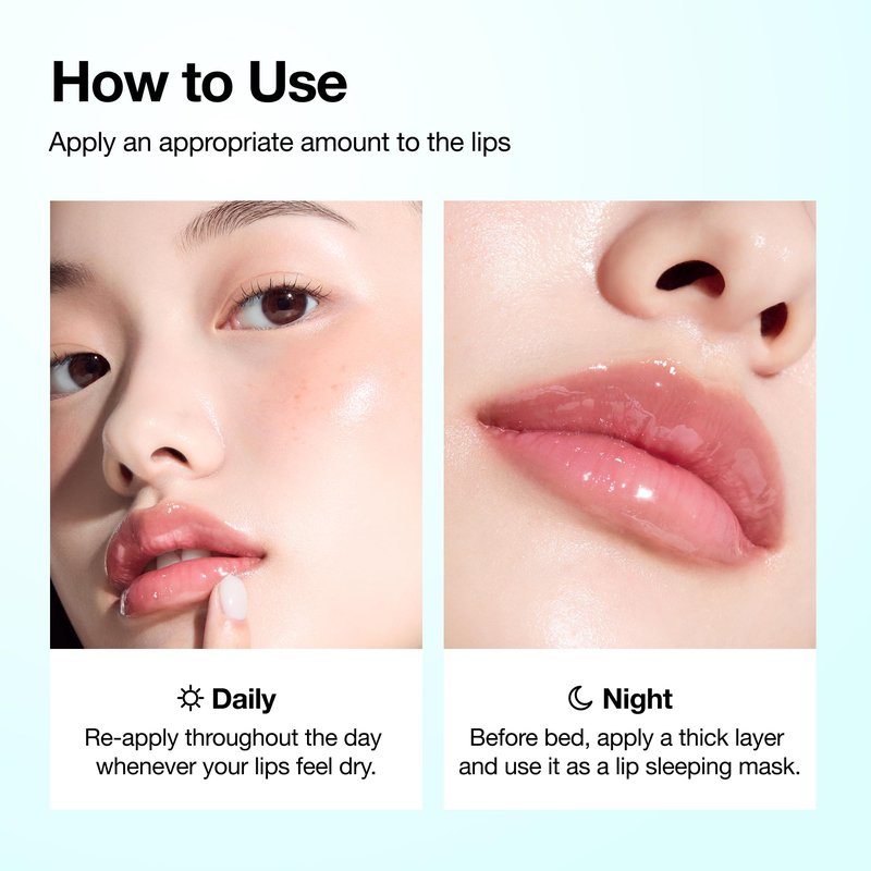 Anua PDRN Lip Serum, Long-lasting Hydration for Dry, Cracked Lips, Non-Sticky Moisturizing Lip Care with Salmon DNA, Hyaluronic Acid & Collagen, Korean Skincare, 0.33 fl.oz