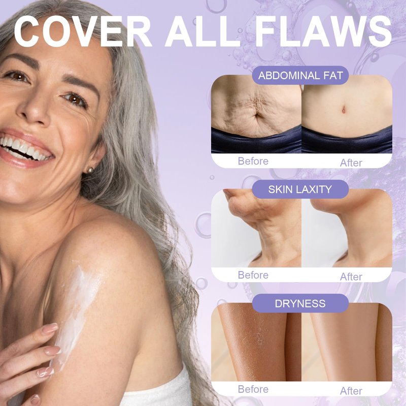 Anroha Moon Dream Overnight Toning Whip - Get Body Firming Cream for Women - Age Defying Lift and Frim Cream Helps Target the Appearance of Loose Skin On the Body 6.8 Fl oz
