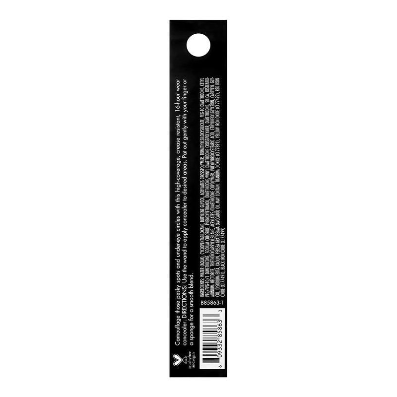 e.l.f. 16HR Camo Concealer, Full Coverage, Matte Finish Under-Eye & Blemish Corrector, Hydrating Formula, 16-Hour Crease-Resistant Wear, Medium Golden