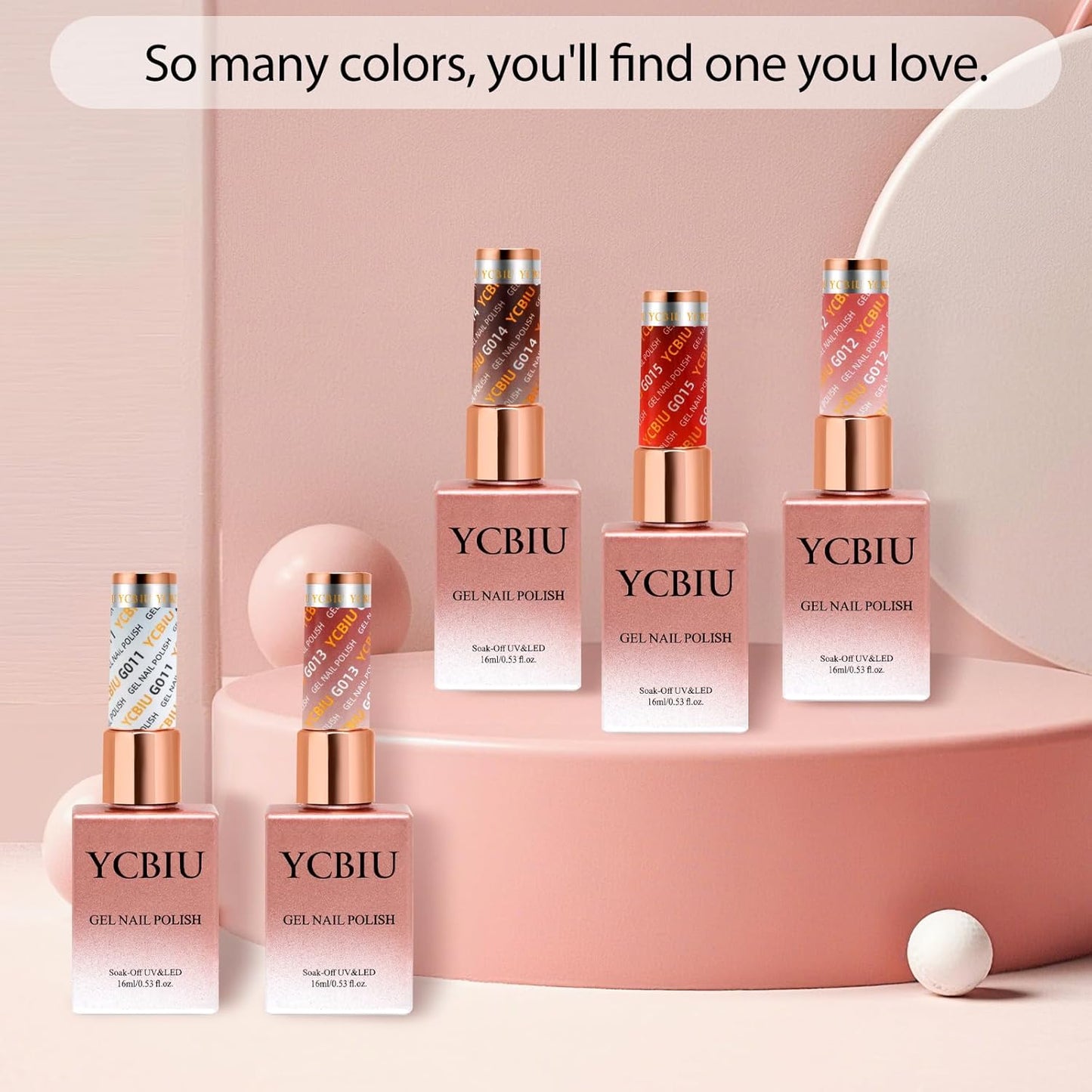 White Gel Nail Polish - 16ml High Gloss French Tip Soak Off UV Nail Color | DIY Manicure for Women